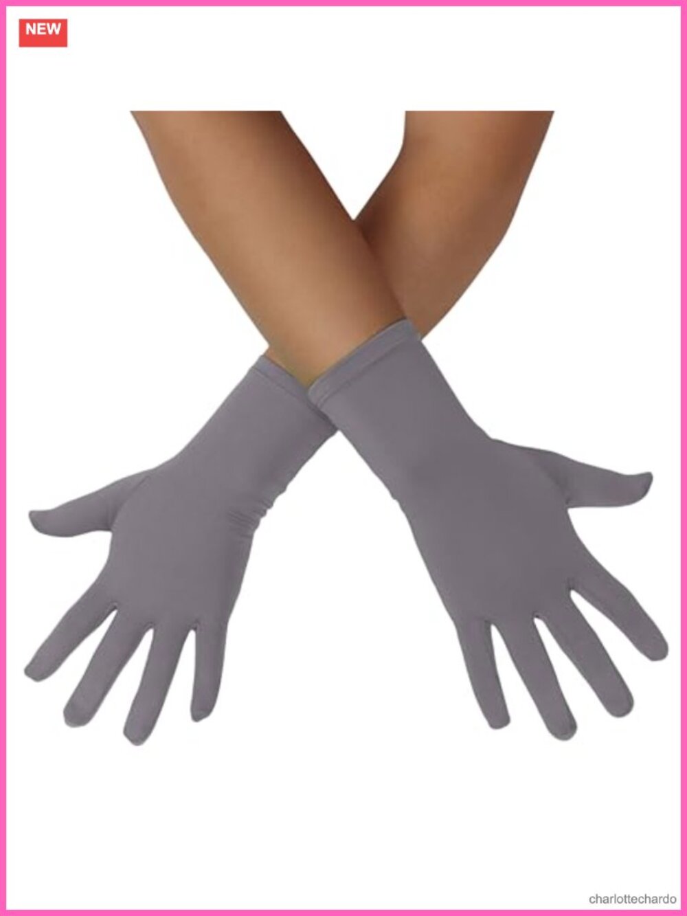 Spandex Stretch Gloves, Women's Costume Accessory, Wrist Length, Party Event